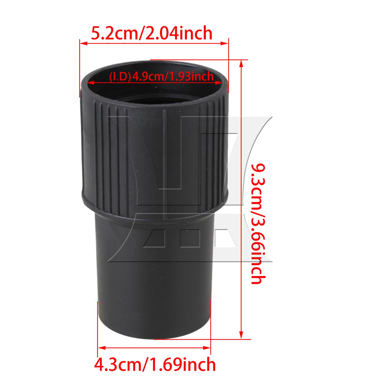 BQLZR Black 30 liters Brush Head Adaptor 00214 Vacuum Accessory