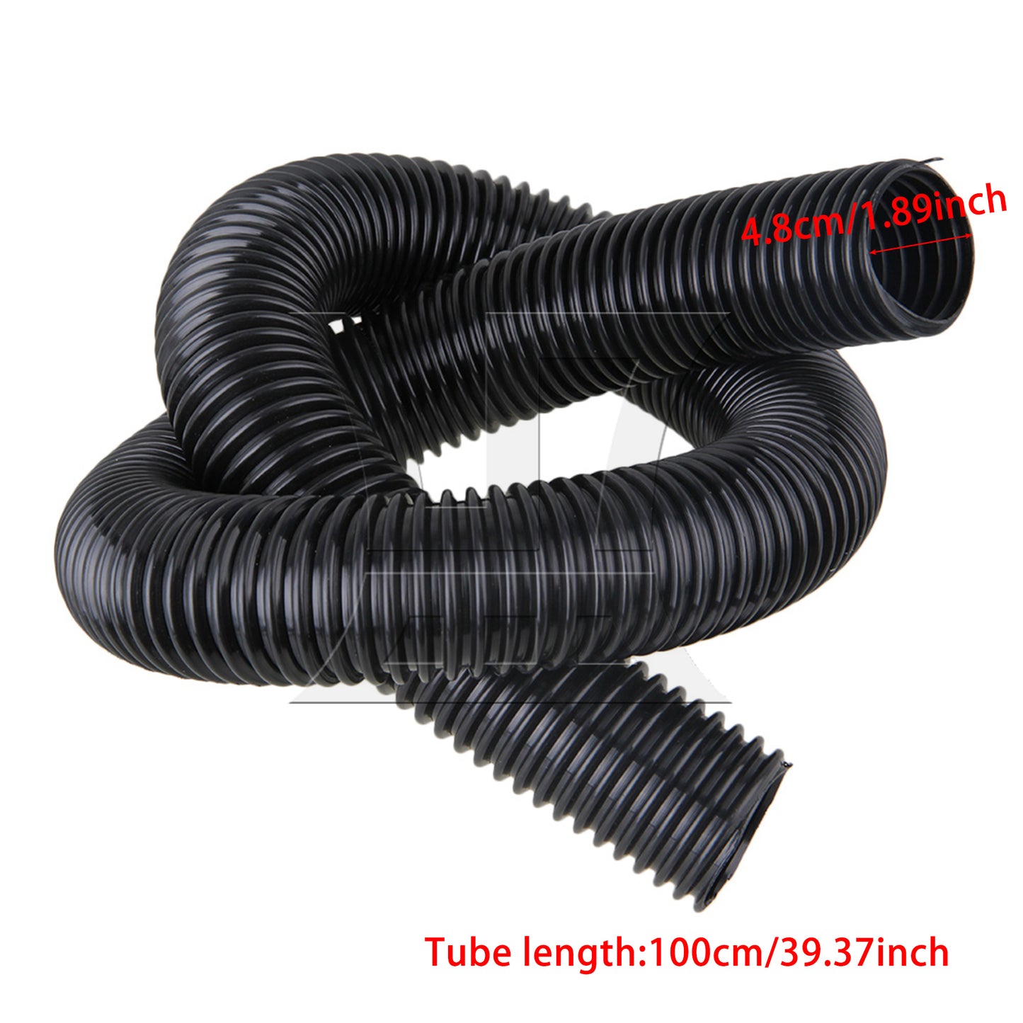 BQLZR 00249 Central Vacuum Hose Plastic Collection Flexible Hose 40mm Inner Dia