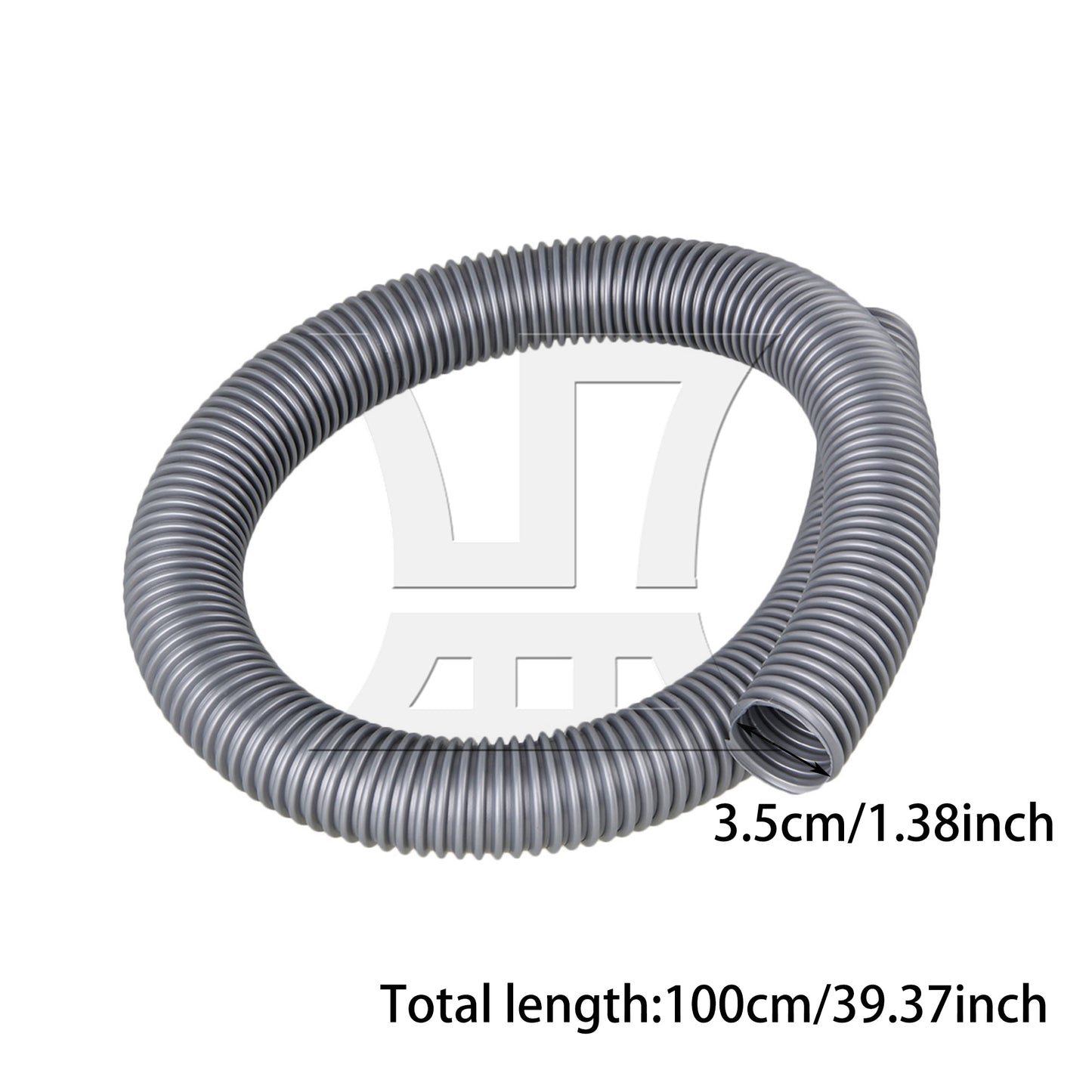 BQLZR 35mm Gray Model 00245 Basic Central Vacuum Hose Accessory Kit Replacement Hose