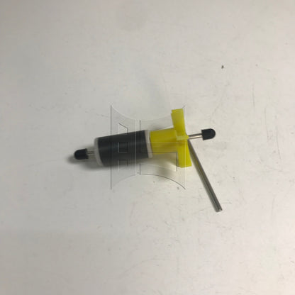 BQLZR Yellow 16mm Replacement Impeller Miniature Submersible Pumps Dedicated Rotor