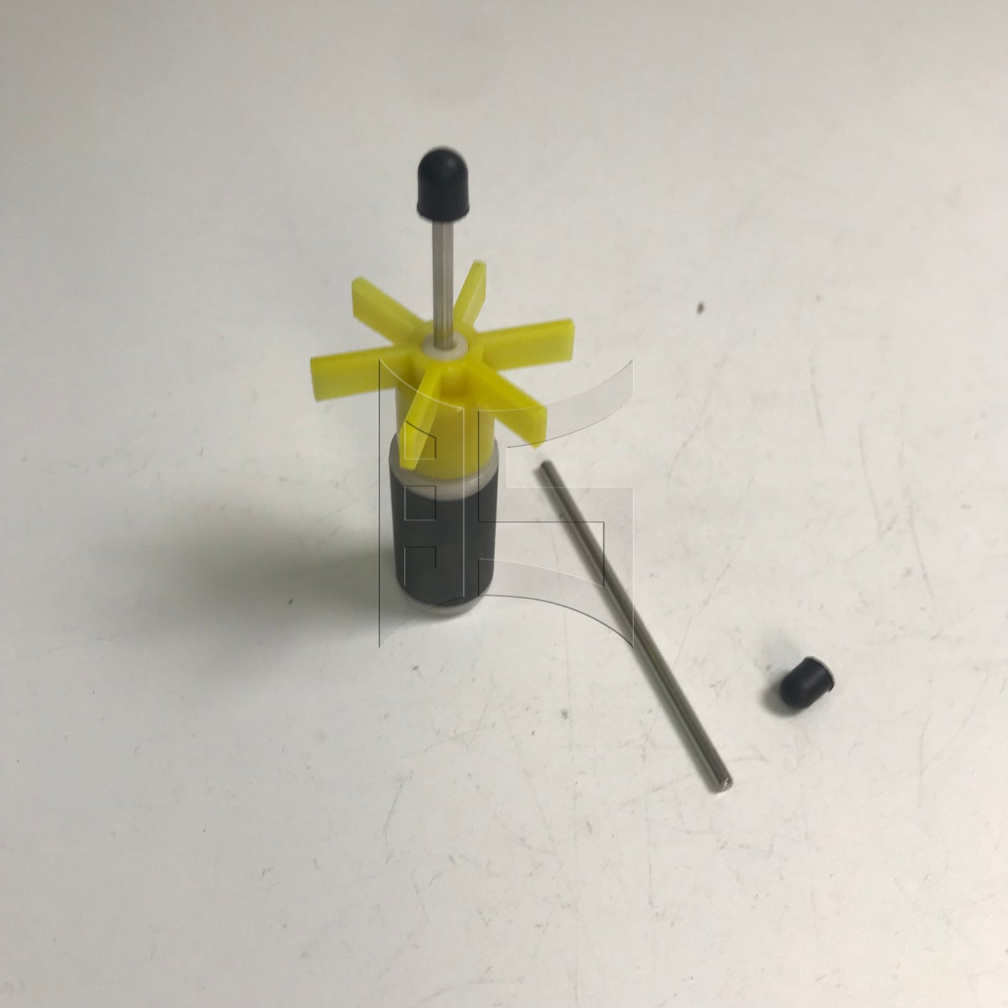 BQLZR Yellow 16mm Replacement Impeller Miniature Submersible Pumps Dedicated Rotor