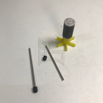 BQLZR Yellow 16mm Replacement Impeller Miniature Submersible Pumps Dedicated Rotor