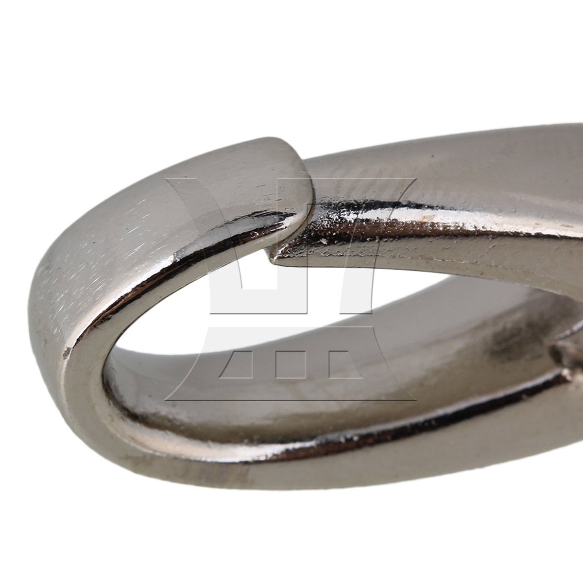 BQLZR 10 Pieces 25mm D-shape Zinc Alloy Lobster Clasps Buckle Swivel Snap Hook