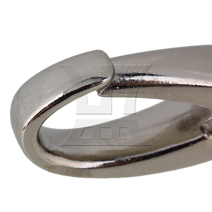 BQLZR 10 Pieces 25mm D-shape Zinc Alloy Lobster Clasps Buckle Swivel Snap Hook