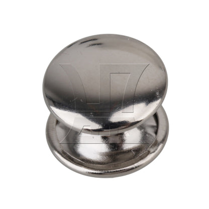 BQLZR Double Side Flat Round Rapid Rivets Stud 10 x 8mm Punk Spots