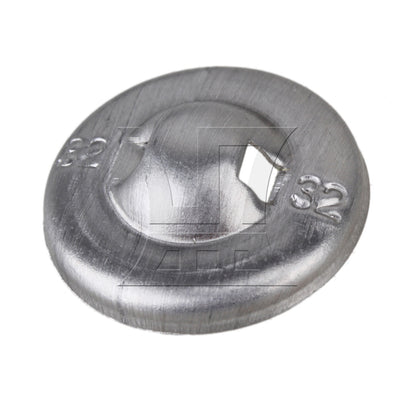 BQLZR 500pcs 32L Fabric Cover Button 19mm Dia With Metal Studs DIY Buttons