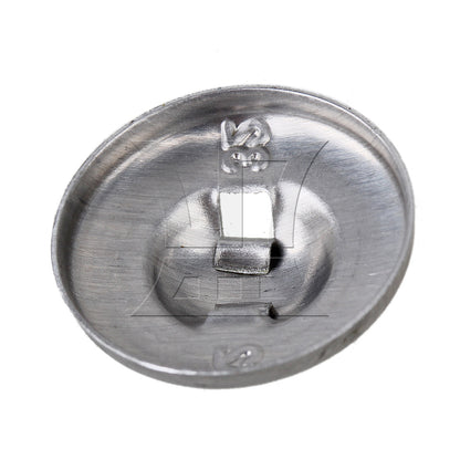 BQLZR 500pcs 32L Fabric Cover Button 19mm Dia With Metal Studs DIY Buttons