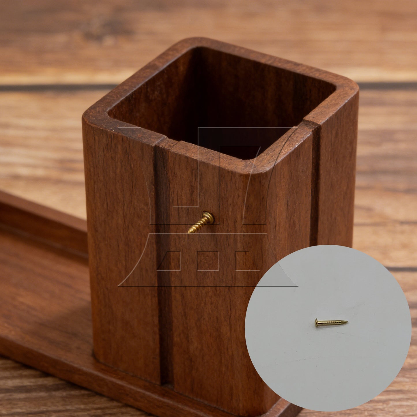BQLZR Household Copper Furniture Miniature Nail with Round Head 10mm Pack of 100