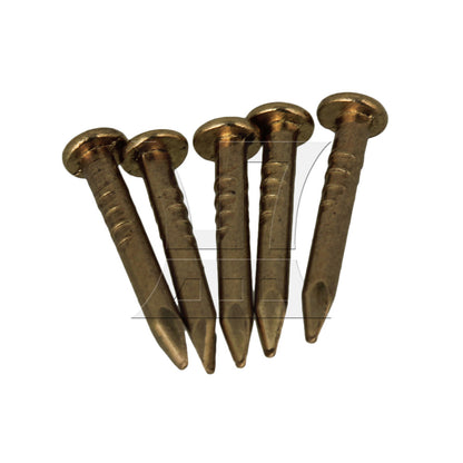 BQLZR Household Copper Furniture Miniature Nail with Round Head 10mm Pack of 100