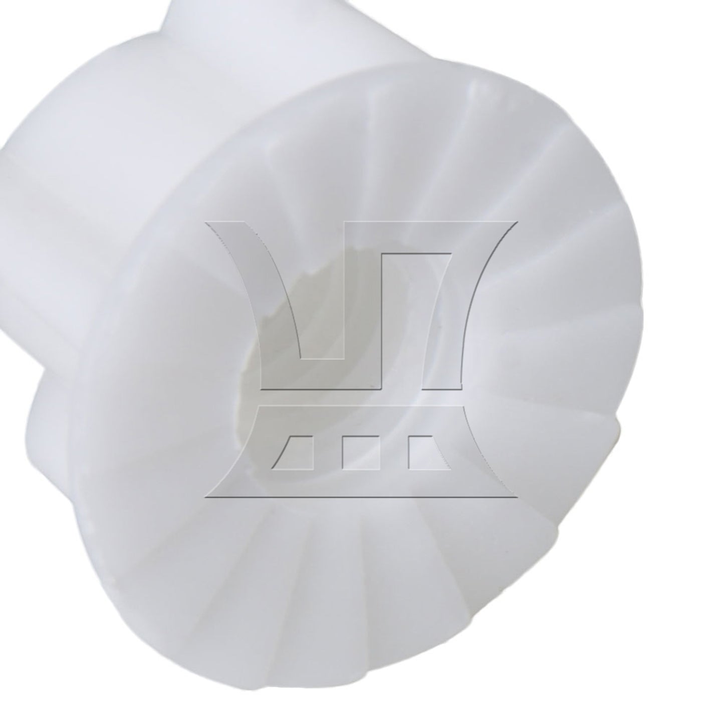 BQLZR 2 x Toilet Seat Plastic Screws Fixings Nuts Toilet Seats Hinges Repair White
