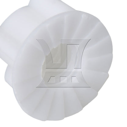 BQLZR 2 x Toilet Seat Plastic Screws Fixings Nuts Toilet Seats Hinges Repair White