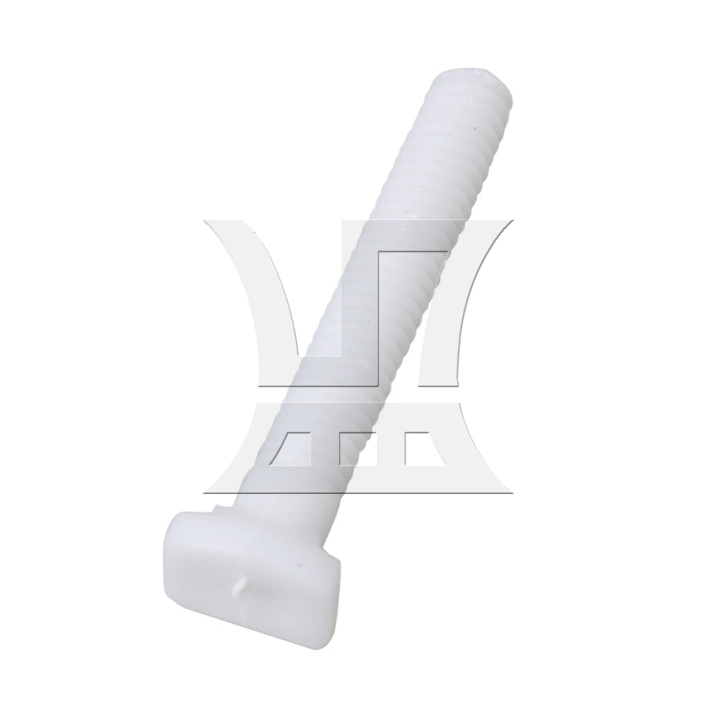 BQLZR 2 x Toilet Seat Plastic Screws Fixings Nuts Toilet Seats Hinges Repair White