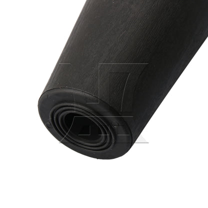BQLZR Round Tapered Black Plastic Furniture Legs for Sofa 120x 60 x 38mm