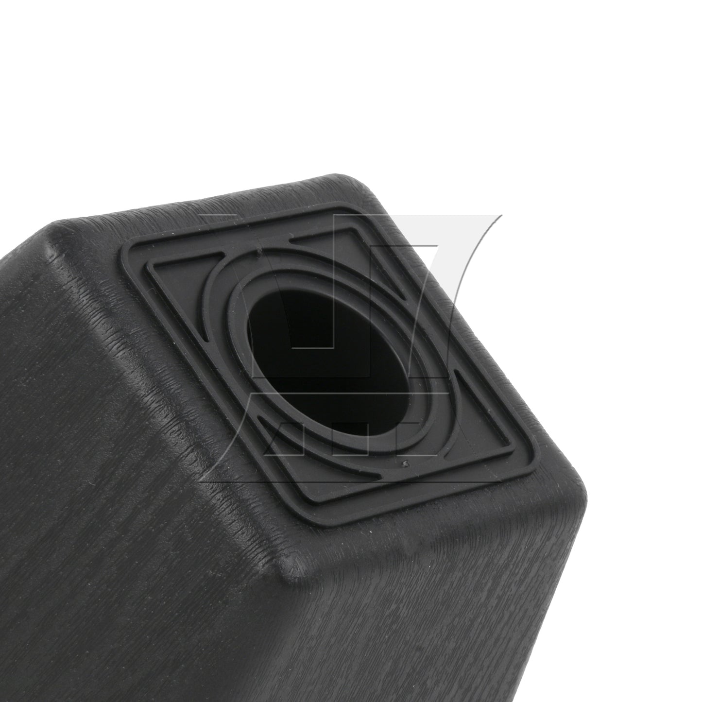 BQLZR Trapezoid Black Plastic Furniture Legs for Sofa 80 x 98 x 65mm BQLZR