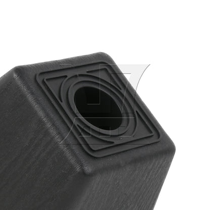BQLZR Trapezoid Black Plastic Furniture Legs for Sofa 80 x 98 x 65mm BQLZR