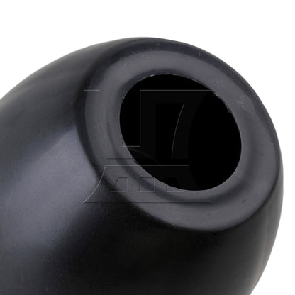 BQLZR  Cylinder Black Plastic Furniture Legs Feet for Sofa 80 x 73 x 45mm BQLZR