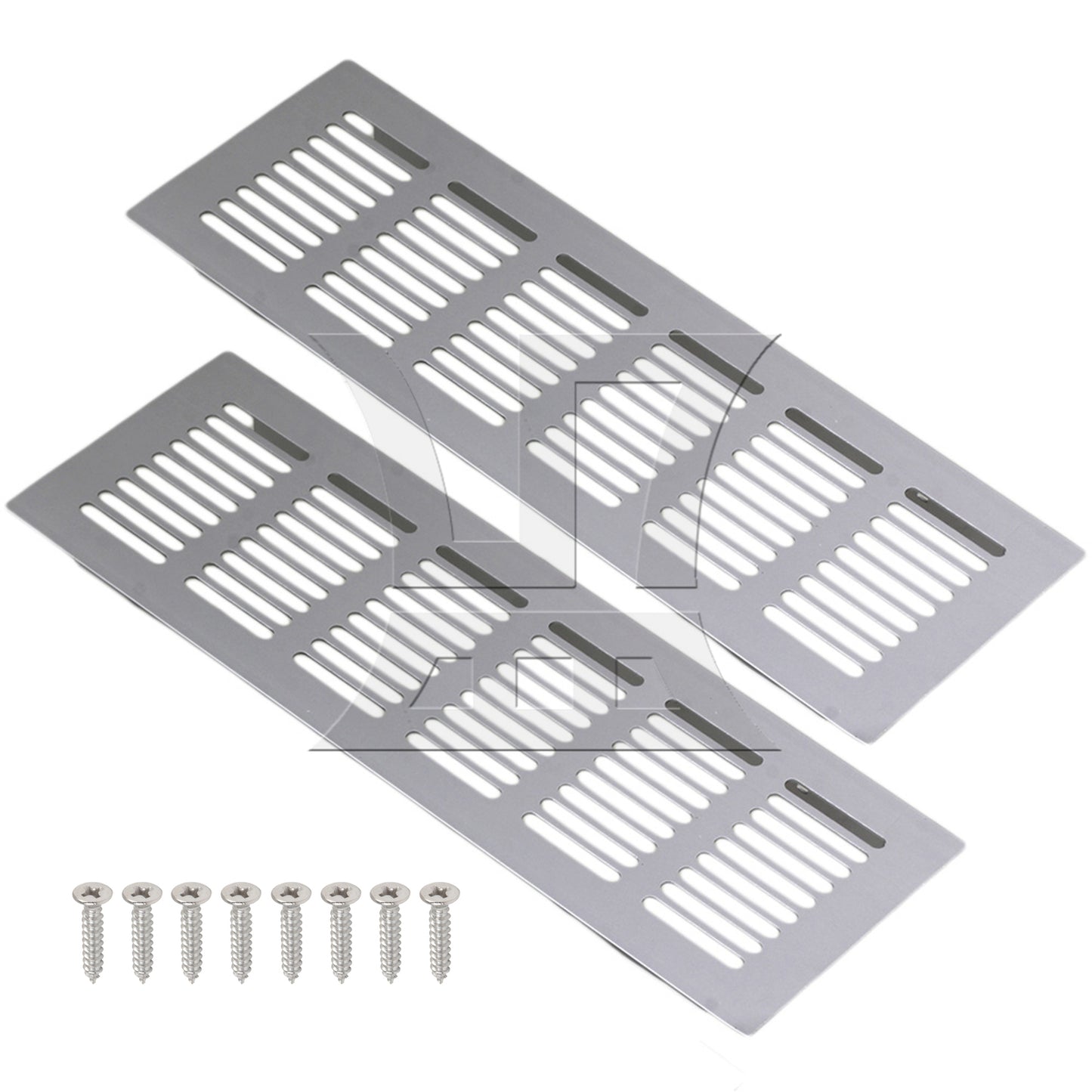 BQLZR  225mm Square Aluminum Ventilation Vent Grille for Cupboard Wardrobe