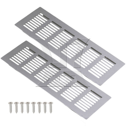 BQLZR  225mm Square Aluminum Ventilation Vent Grille for Cupboard Wardrobe