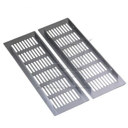 BQLZR  225mm Square Aluminum Ventilation Vent Grille for Cupboard Wardrobe