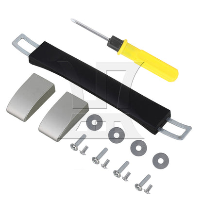 BQLZR Suitcase Handle 9.84 Inch B007 with Rubber Bands and Oil Blotting Sheet Set