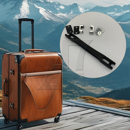 BQLZR Luggage Carry Plastic Handle with Screw B019 12.5cm Black Strap Handle