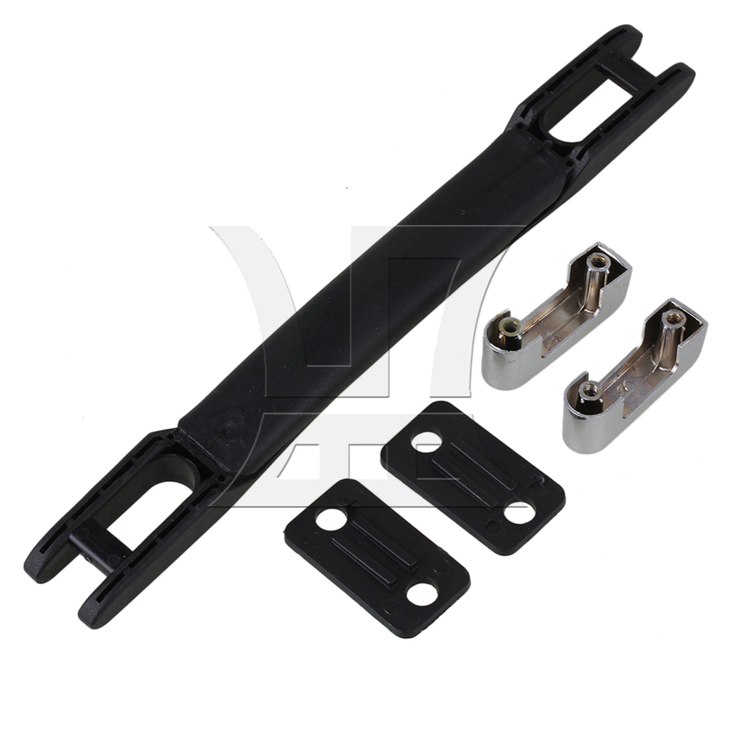 BQLZR Luggage Carry Plastic Handle with Screw B019 12.5cm Black Strap Handle