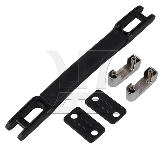 BQLZR Luggage Carry Plastic Handle with Screw B019 12.5cm Black Strap Handle