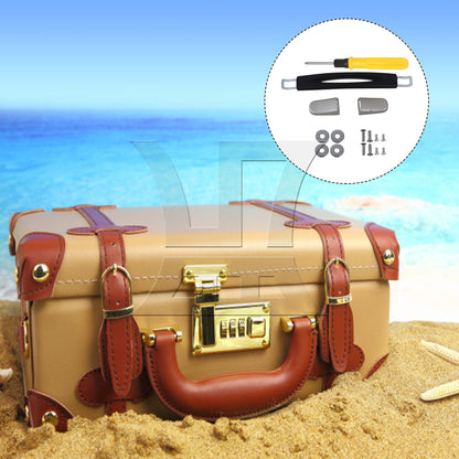 BQLZR 15cm Black B020 Spare Strap Handle Replacement for Suitcase Box Luggage