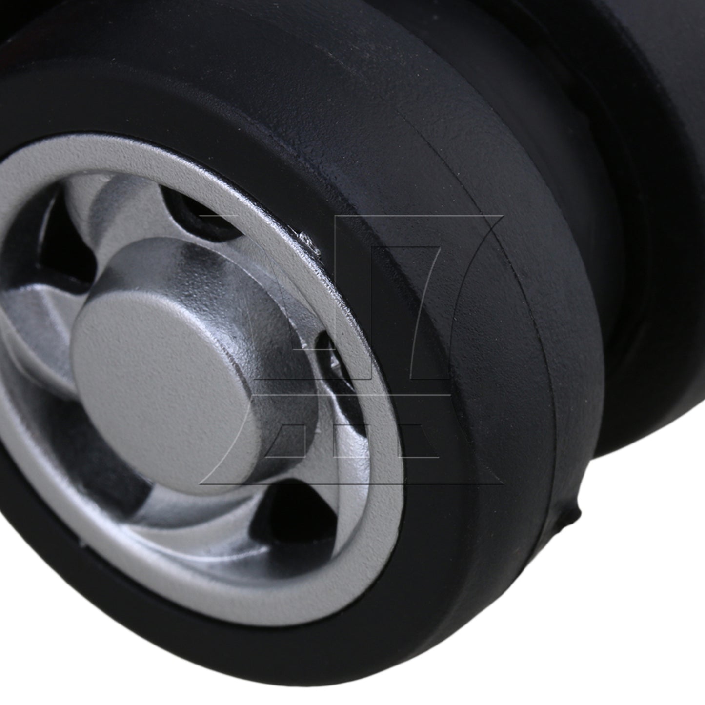 BQLZR Black 10.8x9.9x4.7cm Left & Right Luggage Suitcase Wheels DIY