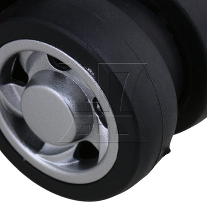 BQLZR Black 10.8x9.9x4.7cm Left & Right Luggage Suitcase Wheels DIY