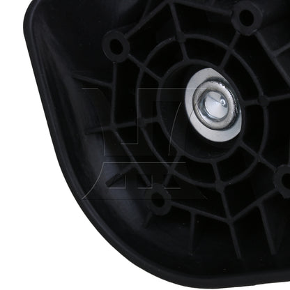 BQLZR Black 10.8x9.9x4.7cm Left & Right Luggage Suitcase Wheels DIY