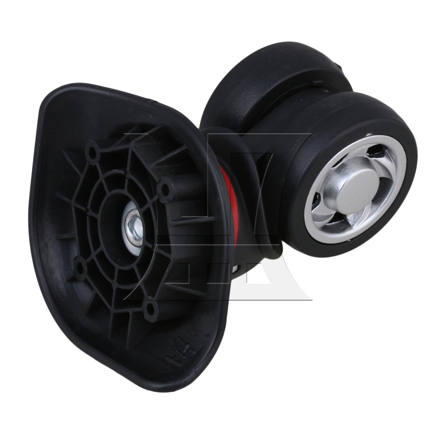 BQLZR Black 10.8x9.9x4.7cm Left & Right Luggage Suitcase Wheels DIY