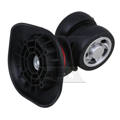 BQLZR Black 10.8x9.9x4.7cm Left & Right Luggage Suitcase Wheels DIY