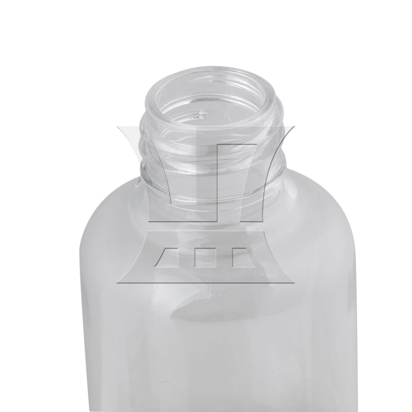 BQLZR  White Transparent Plastic Perfume Atomizer Empty Spray Bottle 50ml