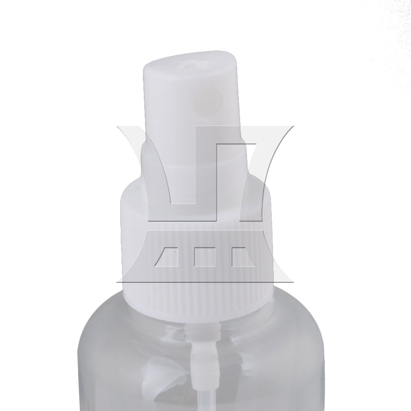 BQLZR  White Transparent Plastic Perfume Atomizer Empty Spray Bottle 50ml