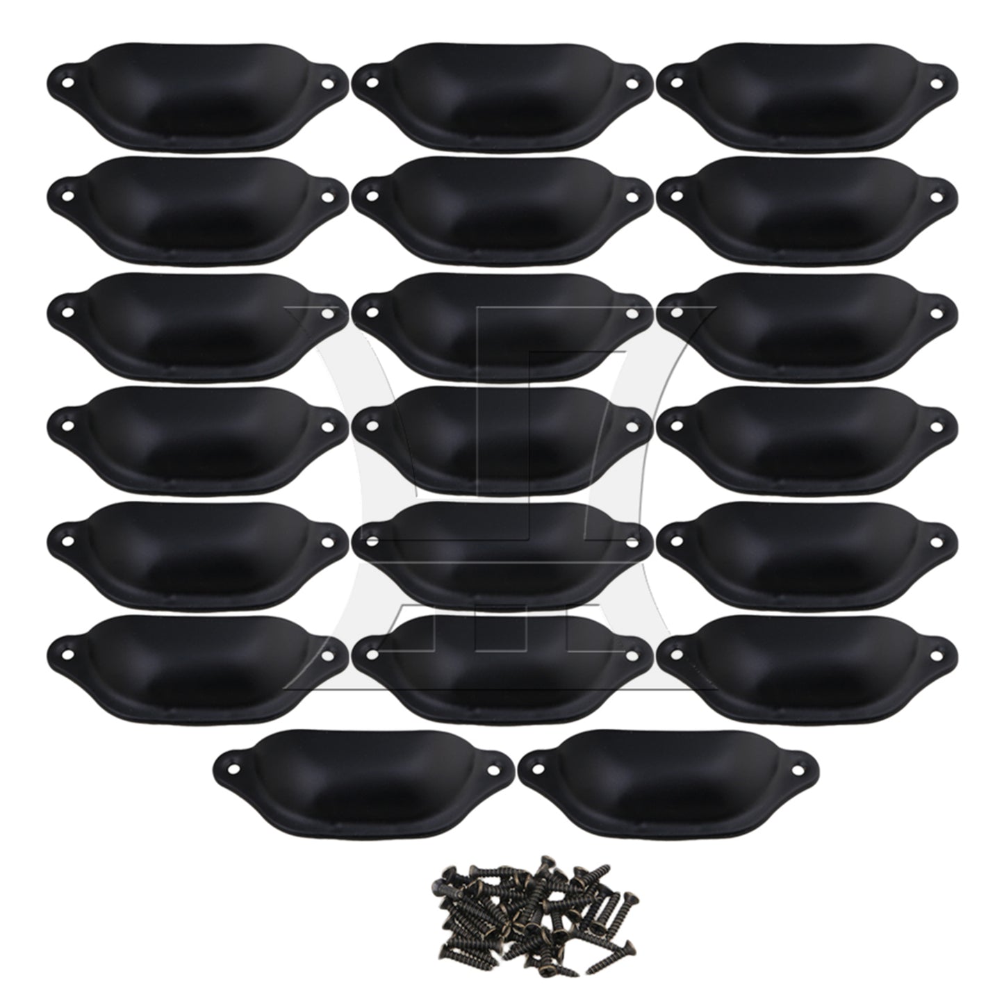 BQLZR Semicircle Shape Furniture Hardware Pull Handle for Cabinet Drawer