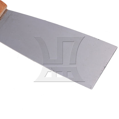 BQLZR Wooden Handle Stainless Steel Putty Heat-treated 1.5inch