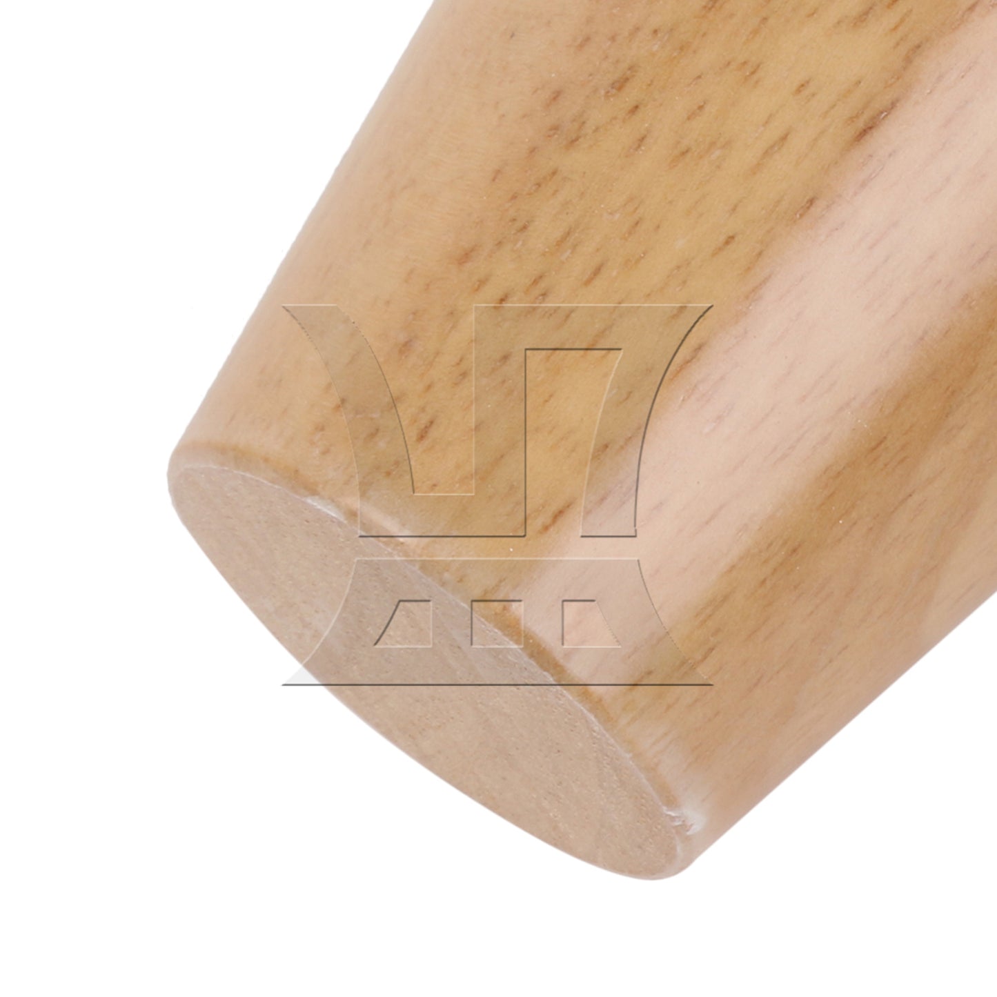 BQLZR Wooden Furniture Legs Feet w/ Plates for Sofa Tea Table 60x60x37mm