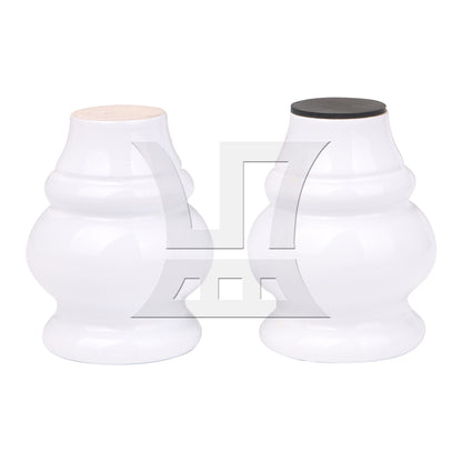 BQLZR  90x65x40mm White Wooden Gourd-shaped Home Furniture TV Cabinet Sofa Legs