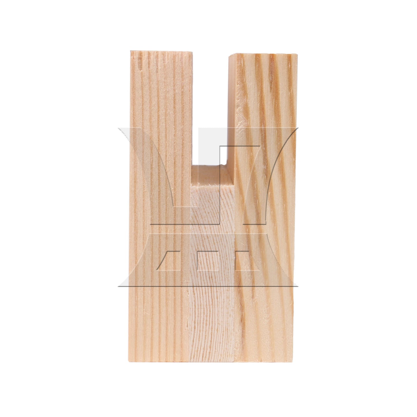 BQLZR 1.2x10CM Groove Wood Furniture Lifter Bed Sofa Table Risers Add 5cm
