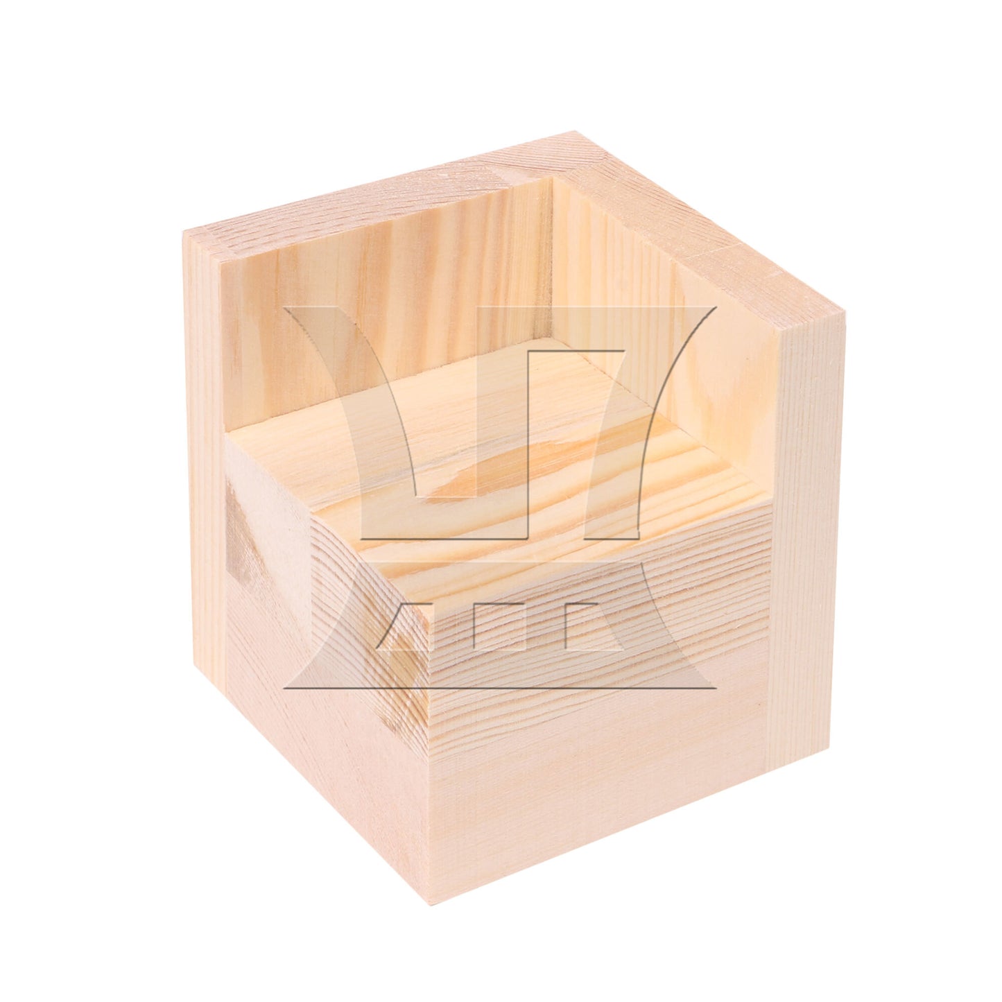 BQLZR 6x6CM Slot L-shaped Wood Furniture Lifter Bed Sofa Table Riser Add 5cm BQLZR
