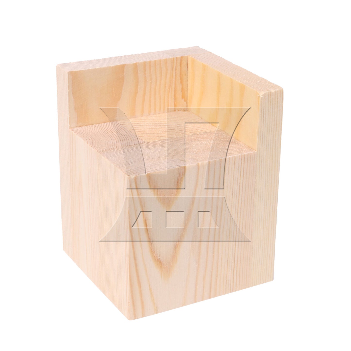 BQLZR 7x7CM Slot L-shaped Wood Furniture Lifter Bed Sofa Table Riser Add 8cm BQLZR