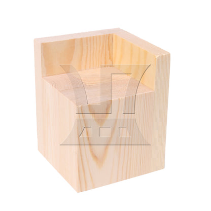 BQLZR 7x7CM Slot L-shaped Wood Furniture Lifter Bed Sofa Table Riser Add 8cm BQLZR