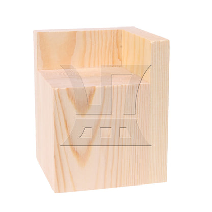 BQLZR 7x7CM Slot L-shaped Wood Furniture Lifter Bed Sofa Table Riser Add 8cm BQLZR
