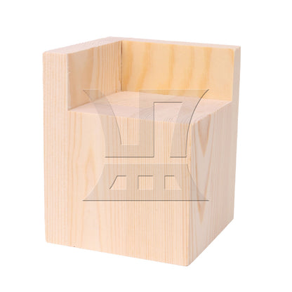 BQLZR 7x7CM Slot L-shaped Wood Furniture Lifter Bed Sofa Table Riser Add 8cm BQLZR