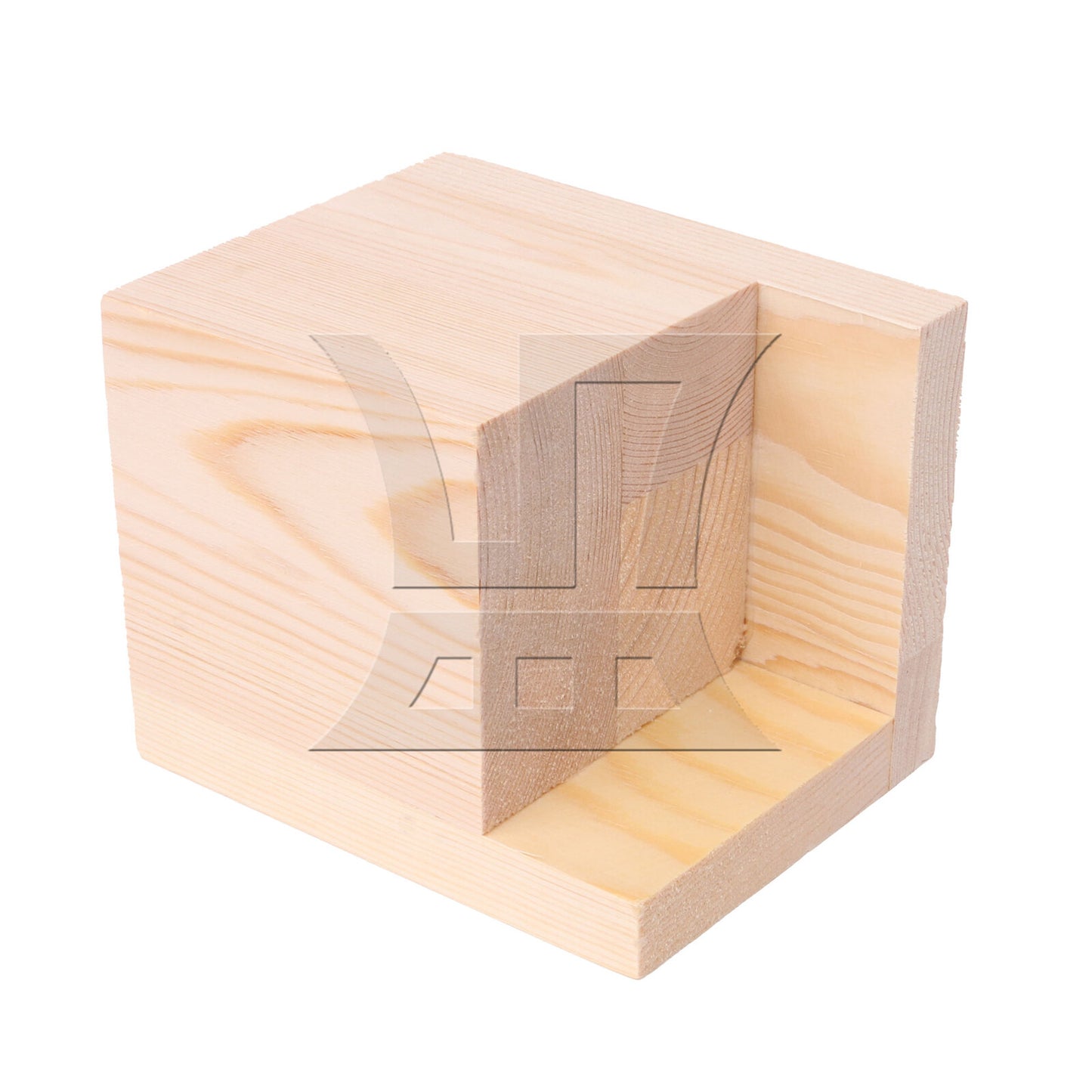 BQLZR 7x7CM Slot L-shaped Wood Furniture Lifter Bed Sofa Table Riser Add 8cm BQLZR