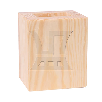 BQLZR 4x2.5CM Closed Hole Wood Furniture Lifter Bed Sofa Table Riser Add 5cm