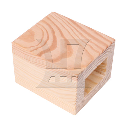 BQLZR 4x2.5CM Closed Hole Wood Furniture Lifter Bed Sofa Table Riser Add 5cm