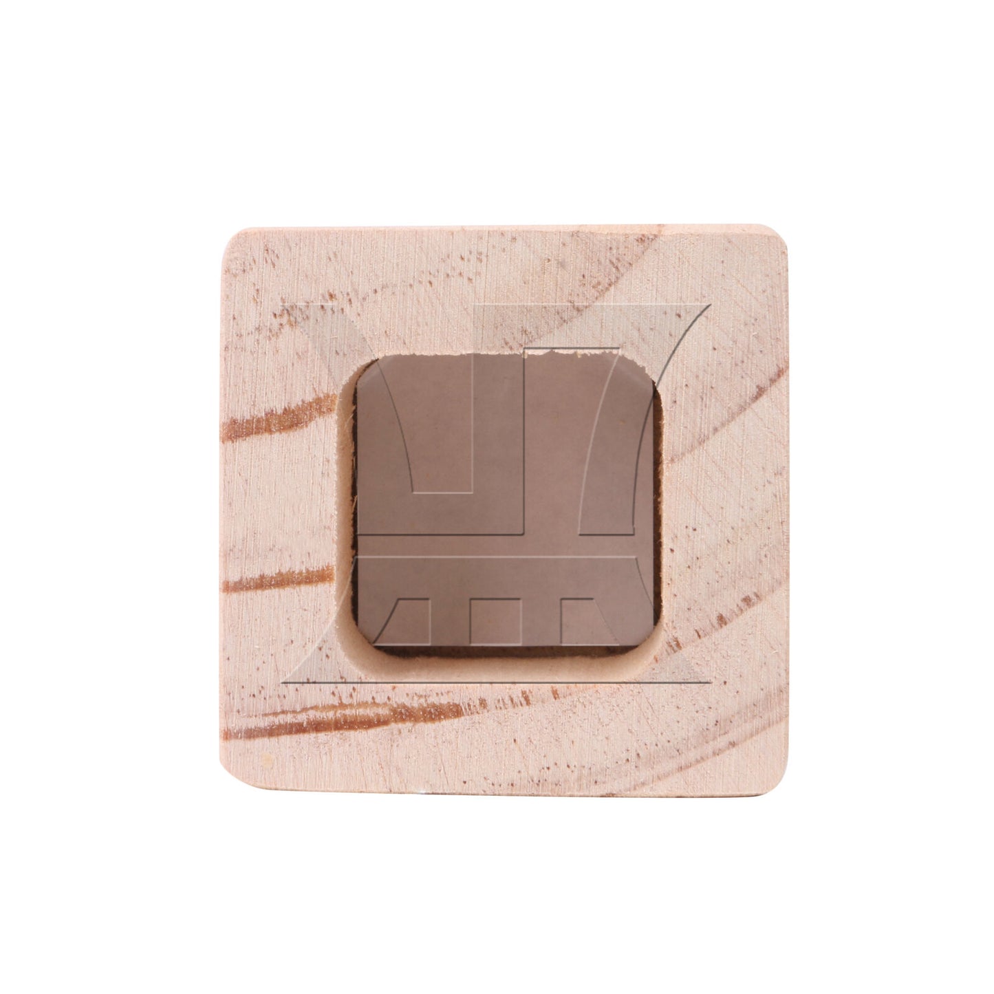 BQLZR  Closed Square Hole Wood Furniture Lifter Bed Table Riser Add 5cm