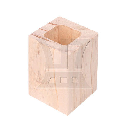 BQLZR  Closed Square Hole Wood Furniture Lifter Bed Table Riser Add 5cm